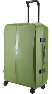 Большой чемодан из полипропилена 100 л Lojel Octa 2, зеленый